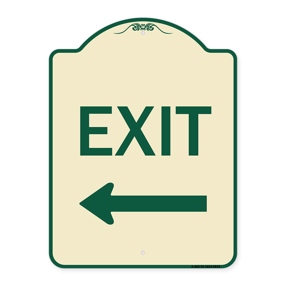 Exit With Left Arrow