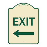Exit With Left Arrow