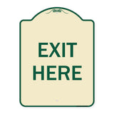 Exit Here