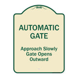 Automatic Gate Approach Slowly Gate Opens