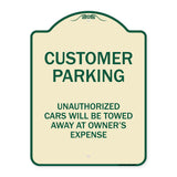 Unauthorized Cars Will Be Towed Away At Owner's Expense