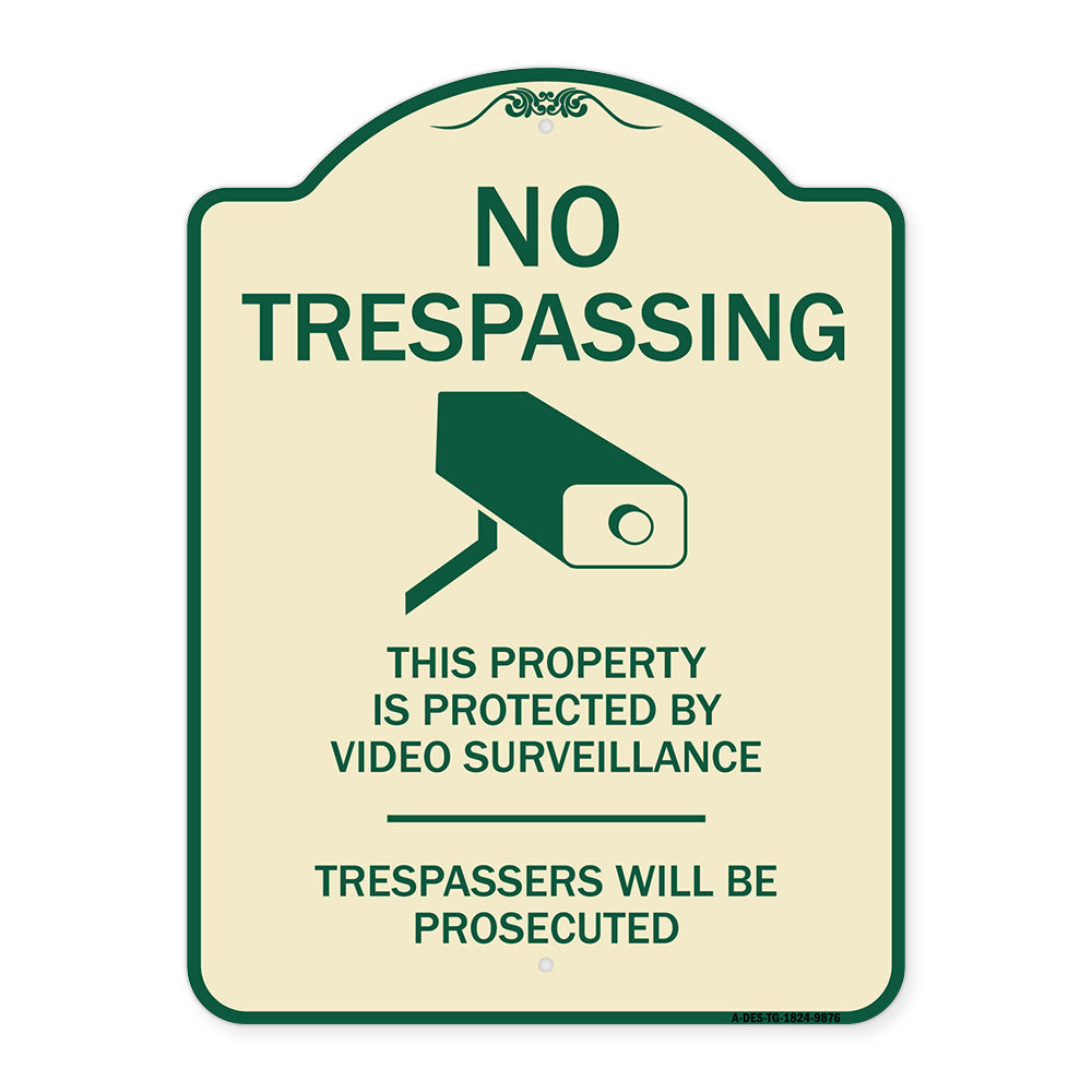 This Property Is Protected By Video Surveillance