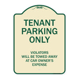 Tenant Parking Only Violators Will Be Towed Away At Car Owner's Expense