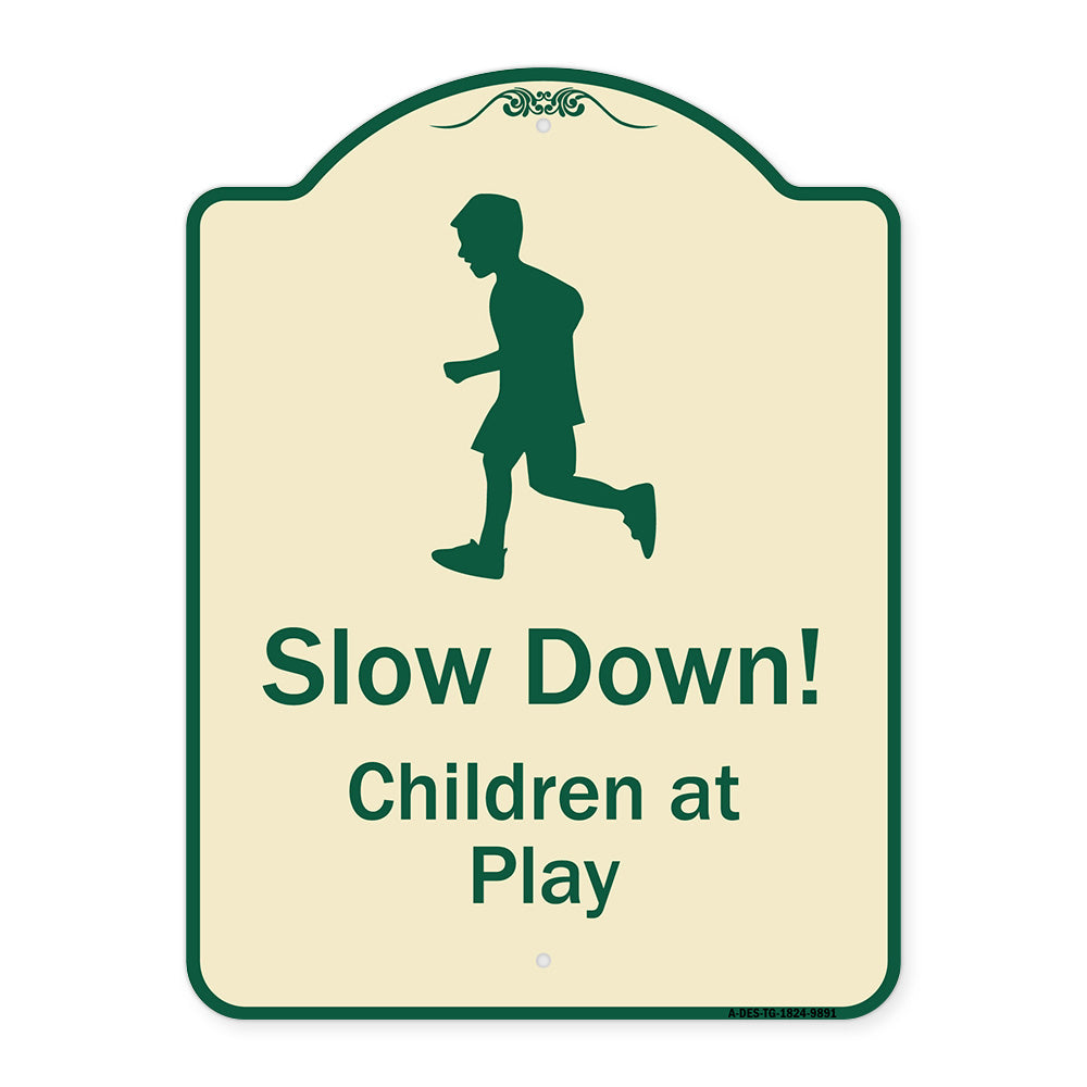 Slow Down, Children At Play