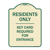 Residence-only-key Card