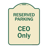 Reserved Parking Ceo Only
