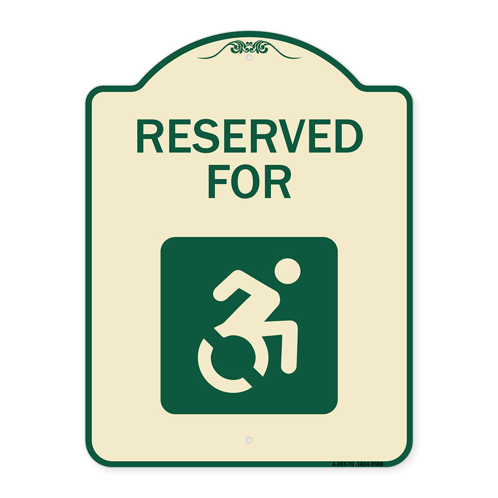 Reserved For (With Accessible Symbol)