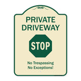 Private Driveway, Stop