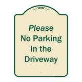 Please No Parking In Driveway