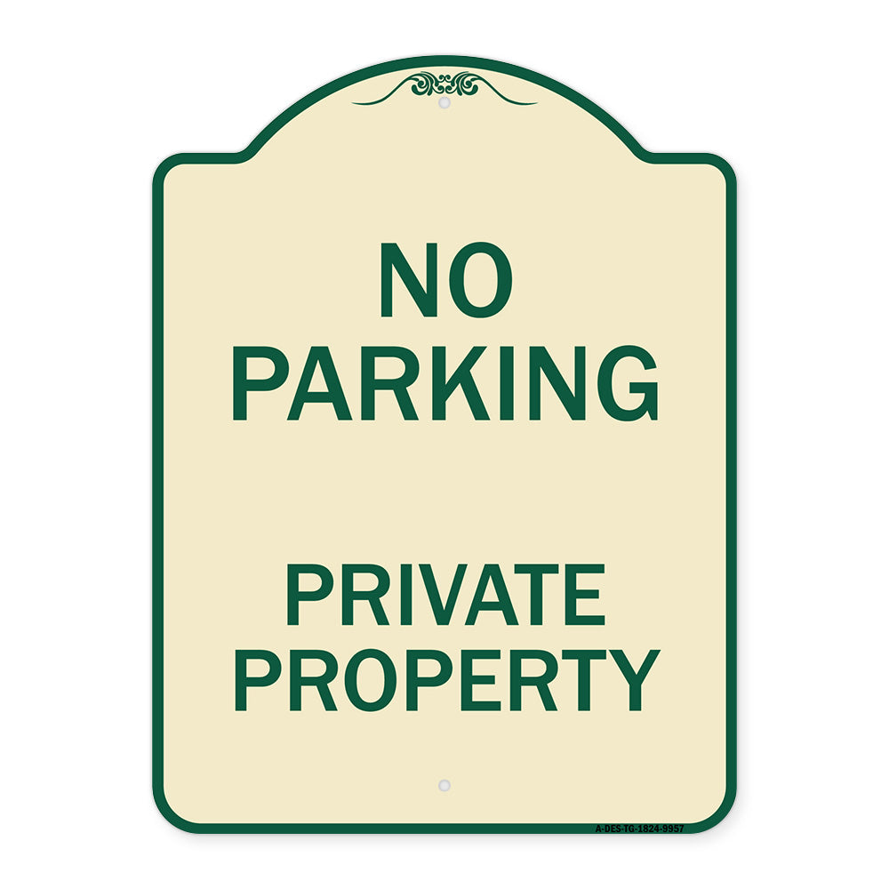 No Parking Private Property