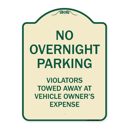 No Overnight Parking
