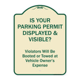 Is Your Parking Permit Displayed & Visible