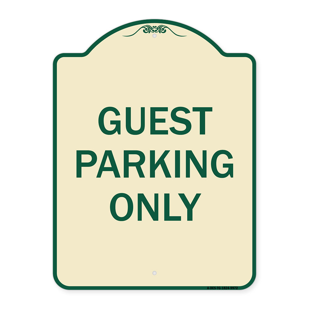 Guest Parking Only