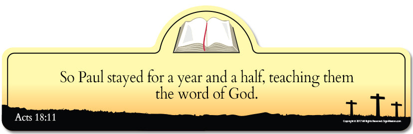 Acts 18.11Y