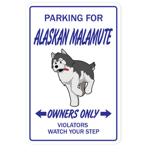 ALASKAN MALAMUTE Sign