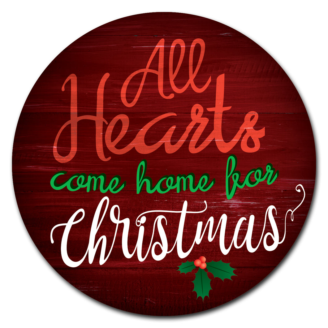 All Hearts Come Home For Christmas Circle