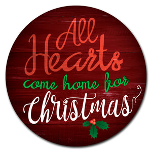 All Hearts Come Home For Christmas Circle