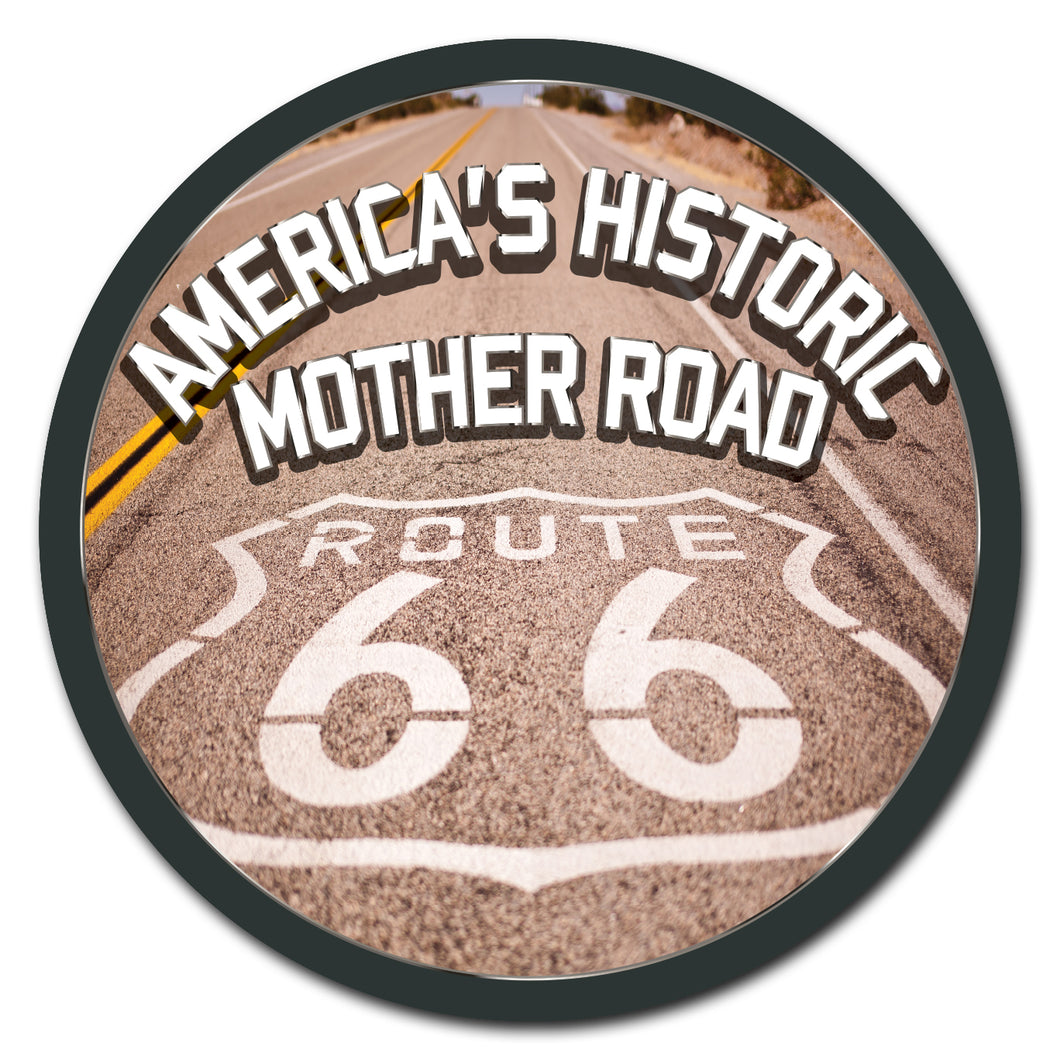 America's Historic Mother Road 66 Circle