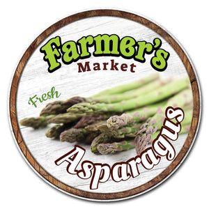 Farmer's Market Asparagus Circle