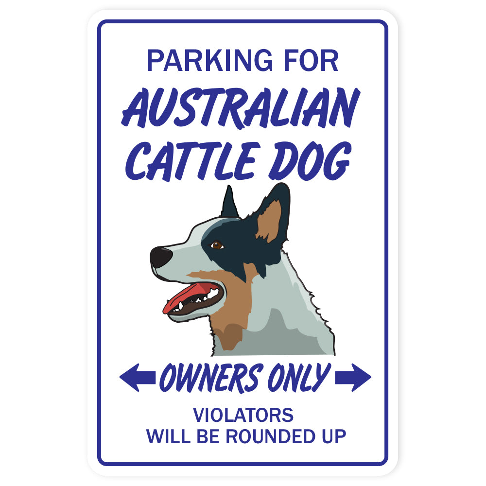 AUSTRALIAN Parking Sign