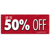 50% Off Banner