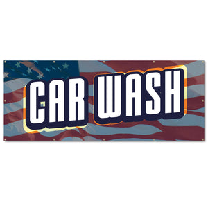 Car Wash Banner