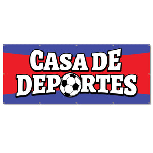 Casa De Deportes Banner