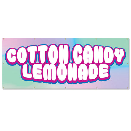 Cotton Candy Lemonade Banner