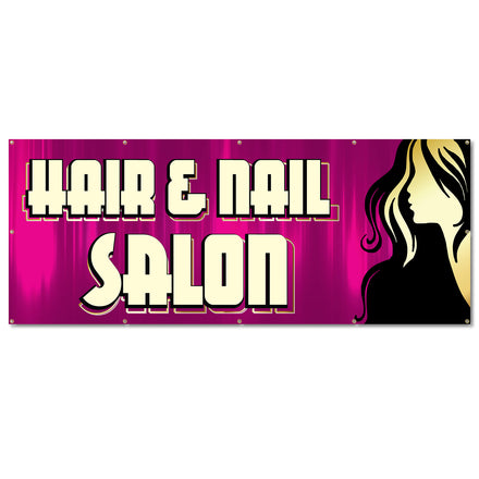 Hair And Nail Salon Banner
