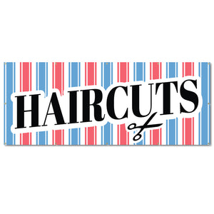 Haircuts Banner