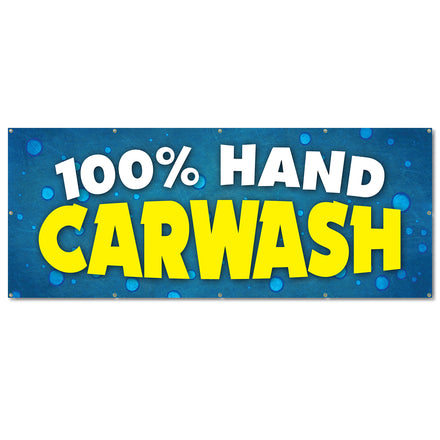 Hand Car Wash Banner