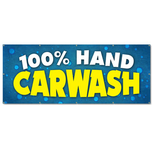 Hand Car Wash Banner