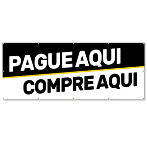 Pague Aqui Banner