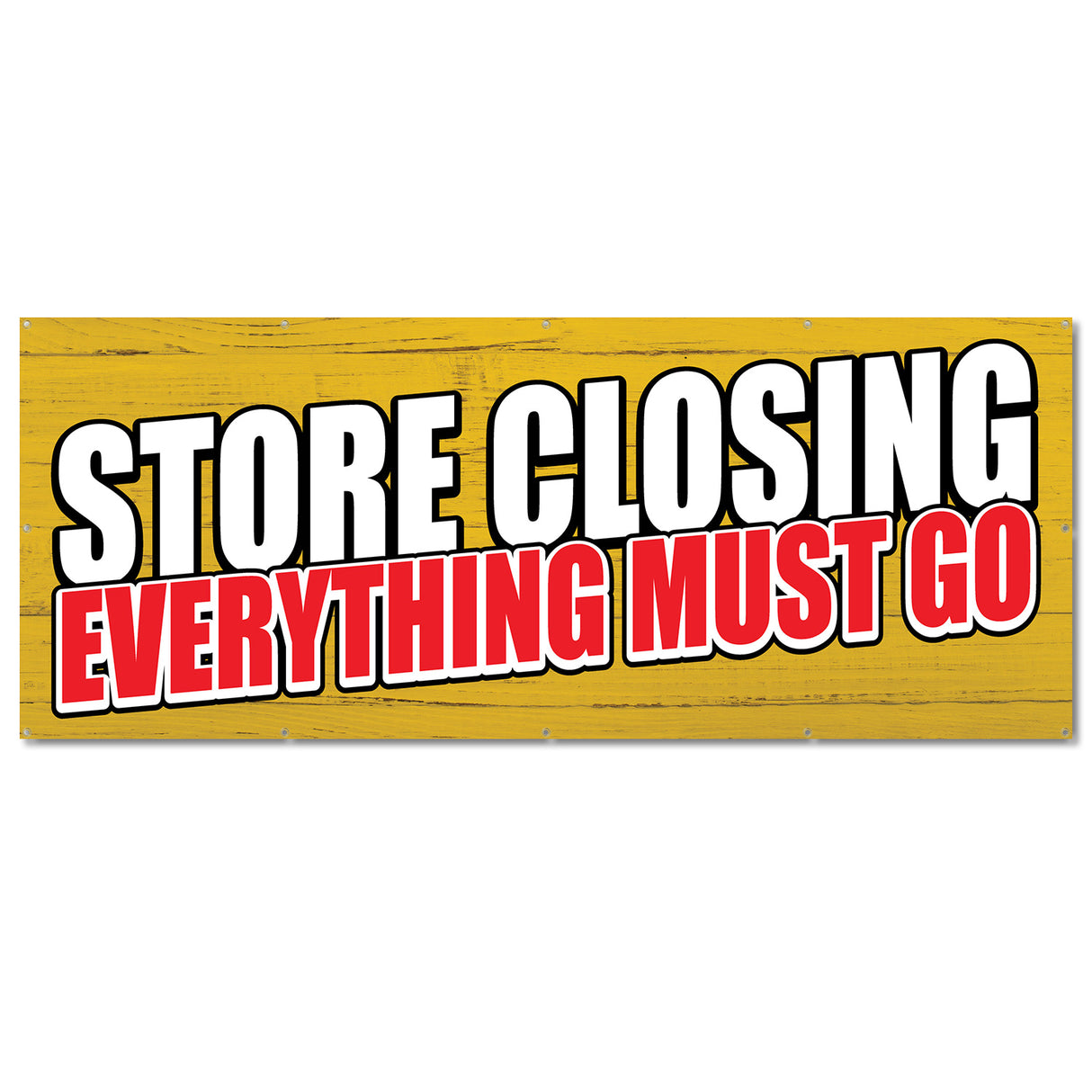 Store Closing Banner