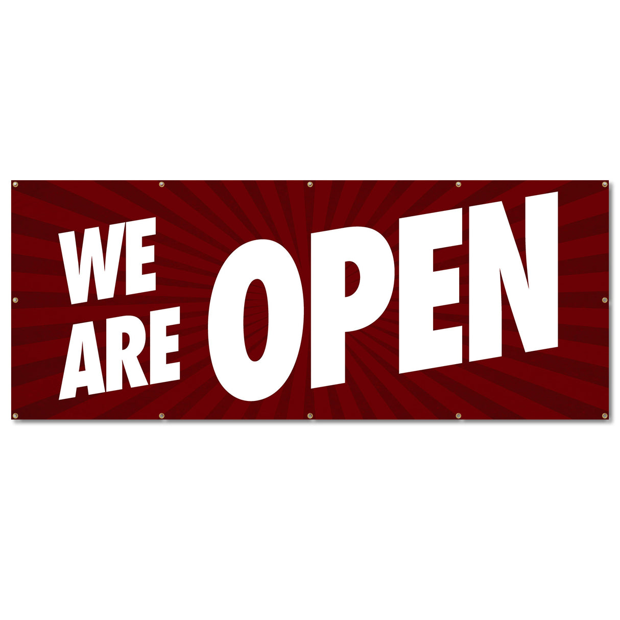 We Are Open Banner
