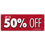 50% Off Banner