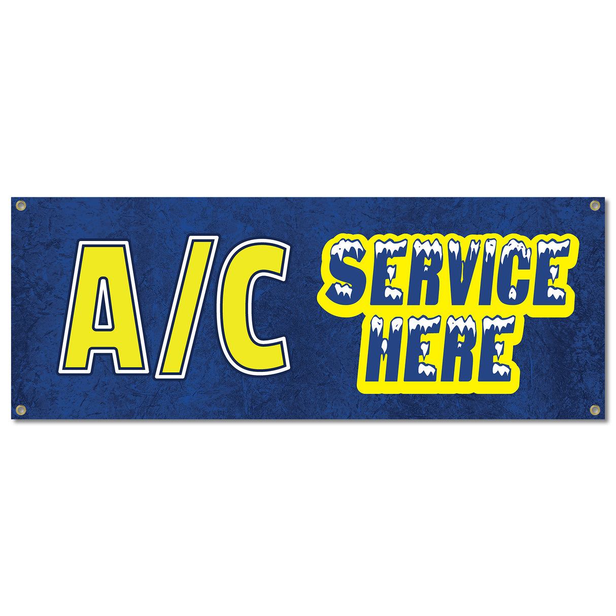 A/C Service Here Banner