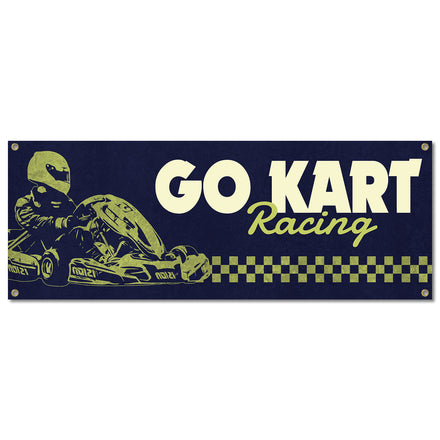 Go Kart Racing Banner