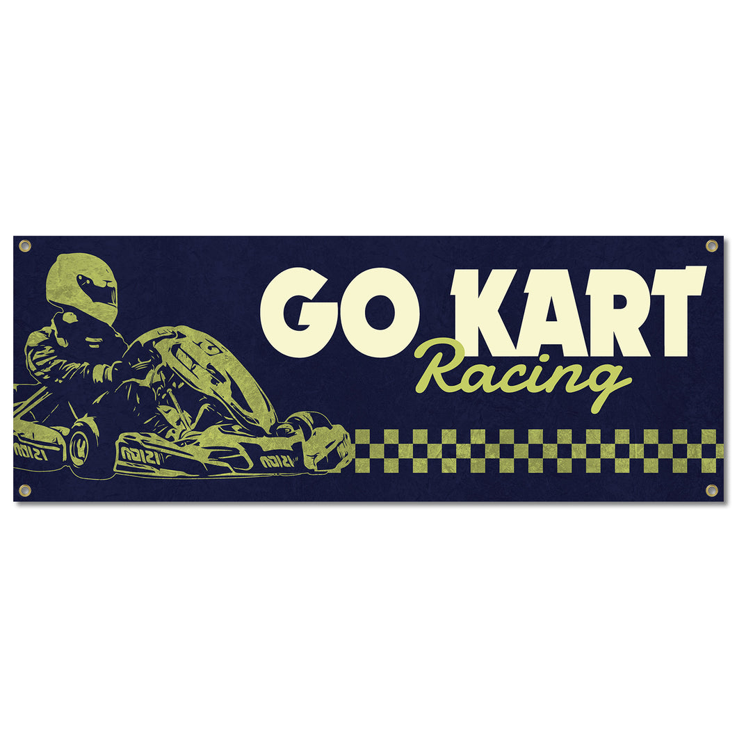 Go Kart Racing Banner