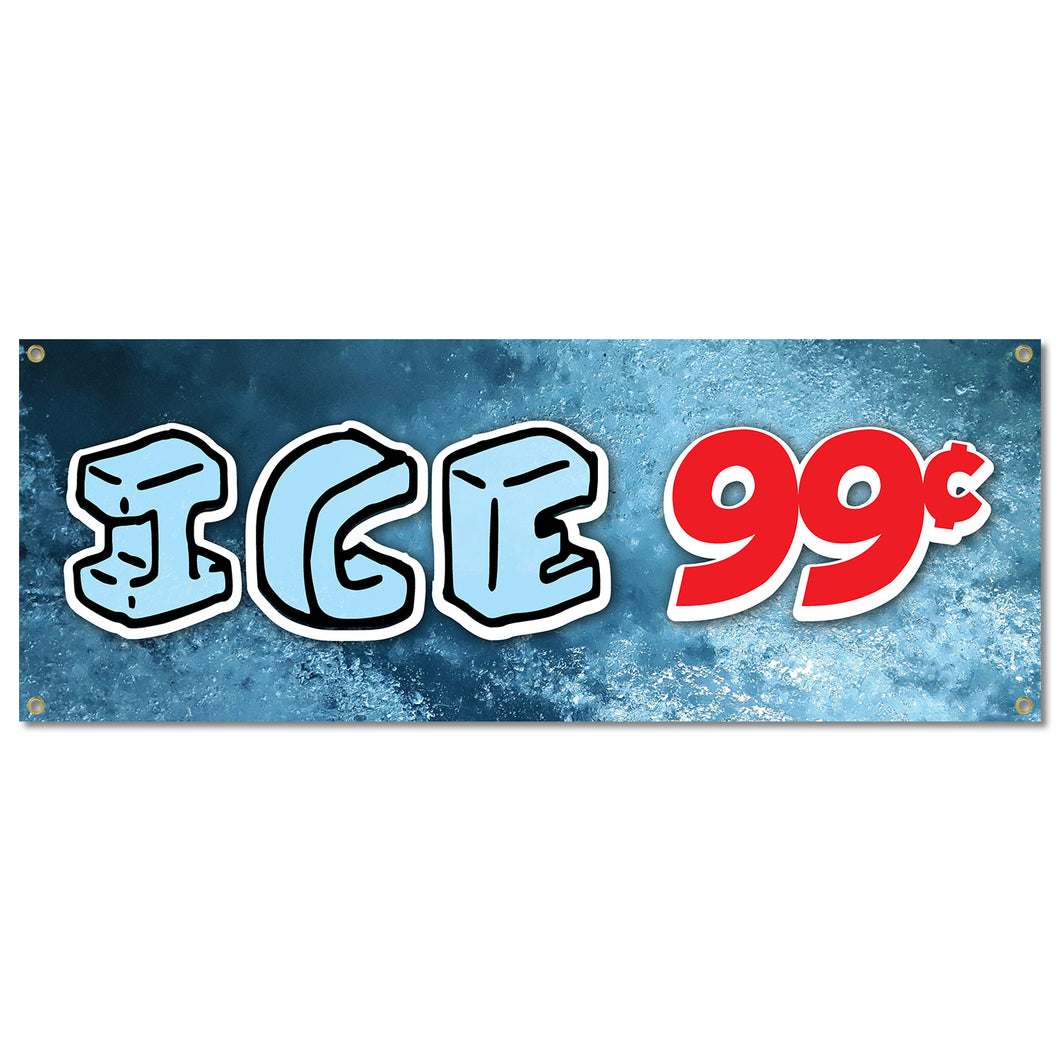 Ice 99 Cents Banner