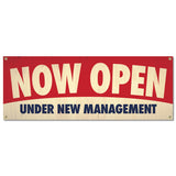 Now Open Banner