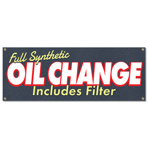 Oil Change Banner