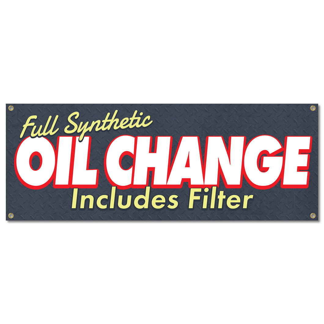 Oil Change Banner