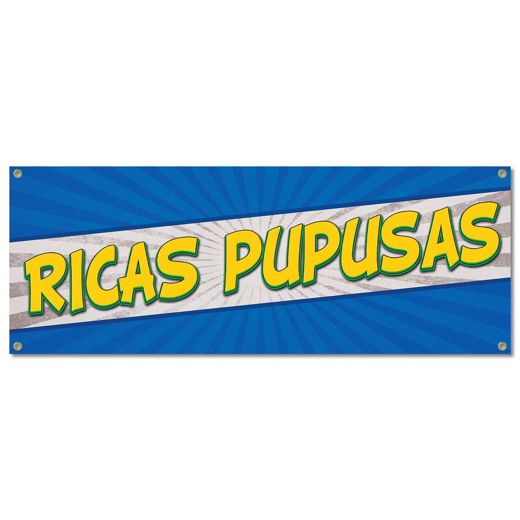 Ricas Pupusas Banner