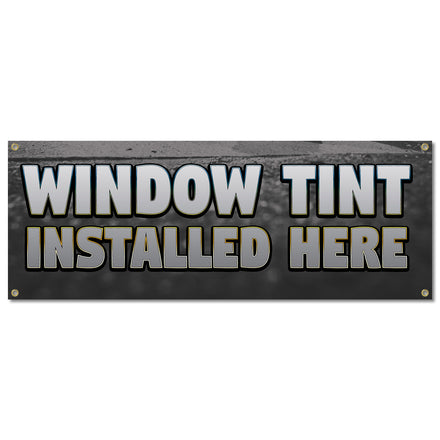 Window Tint Banner