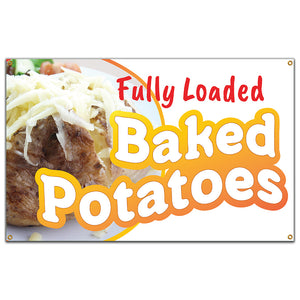 Baked Potatoes Banner