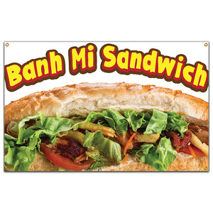 Banh Mi Sandwich Banner