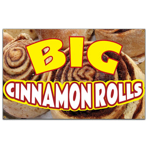 Big Cinnamon Rolls Banner