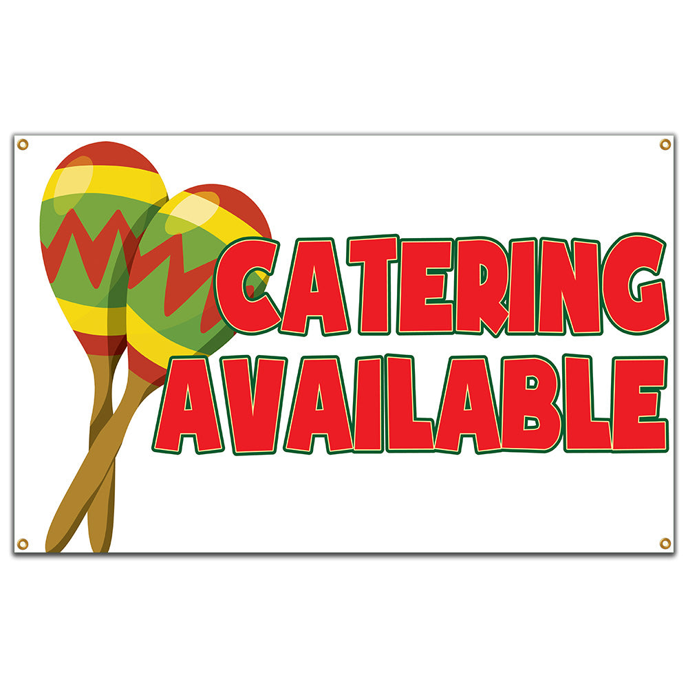Catering Available Banner