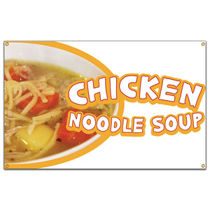 Chicken Noodle Soup Banner